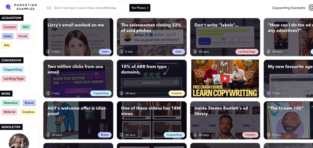 content-marketing-examples-Harrry-Dry - OptinMonster