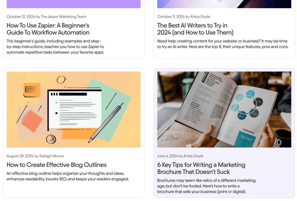 content-marketing-examples-Jasper - OptinMonster