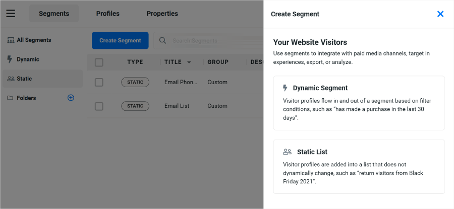 Creating a segment in Justuno - OptinMonster Creating a segment in Justuno