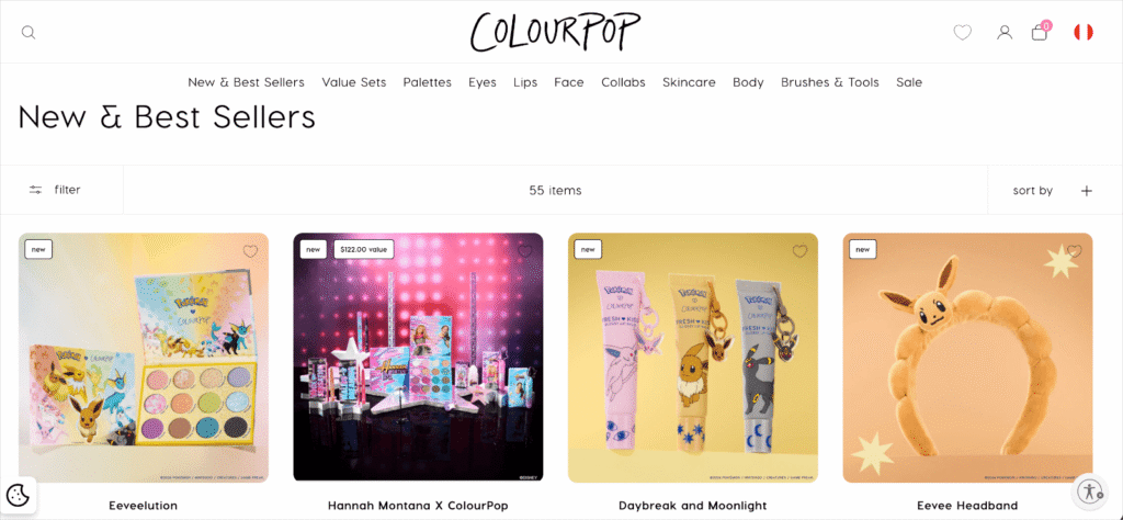 Best sellers marketing example