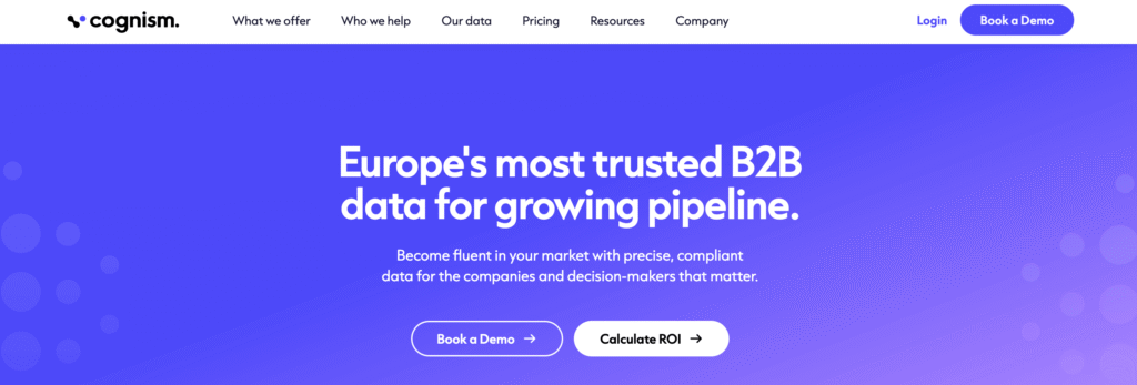 Cognism - lead generation tools
