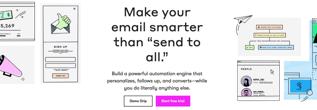 Drip - best email automation software