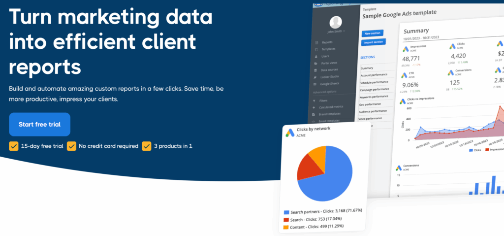 reporting ninja - White Label Email Marketing Software