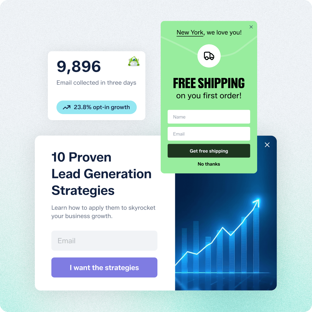 OptinMonster popups help grow your email lists.