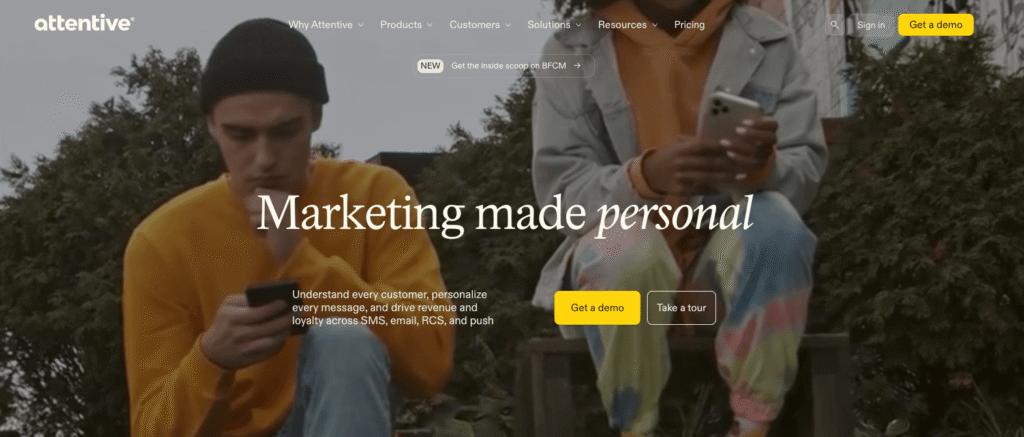 Attentive - lead generation software